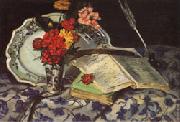 Flowers Faience Books Armand guillaumin